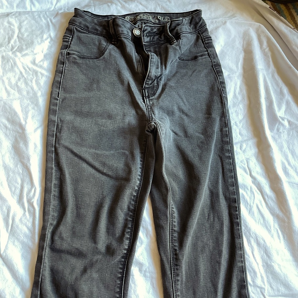 Just your trusty average comfy high waisted jeggings from AE